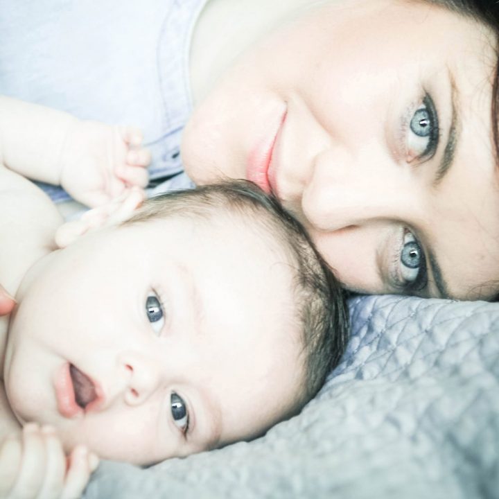 Iarla and his Mum | Beautiful, natural newborn baby and family photography Dublin