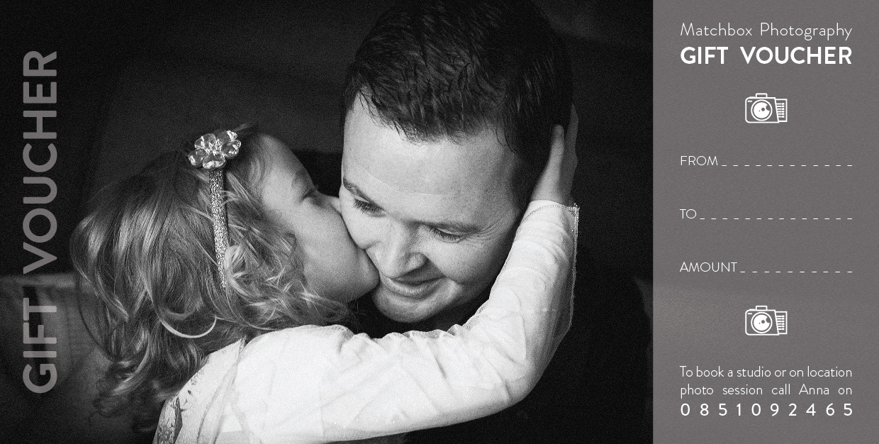 Photography gift voucher