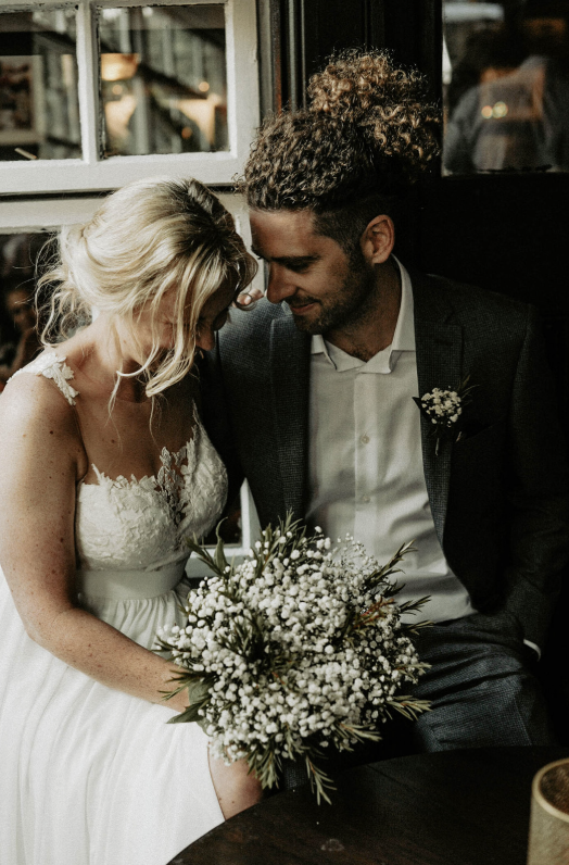 A Wedding Portrait in the Heart of Dalkey — Captured by Matchbox Photography 